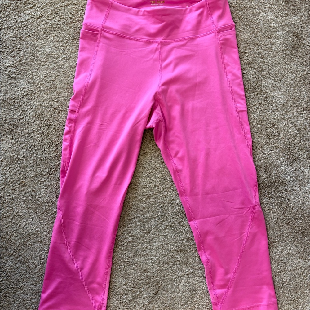 Tek Gear Pink Athletic Leggings